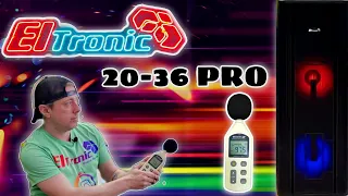 Самая мощная колонка с аккумулятором ELTRONIC! ELTRONIC 20 36 NEW PRO замер звука шумомером