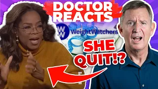 OPRAH LEFT WEIGHT WATCHERS! WHAT DOES THIS MEAN? - Doctor Reacts