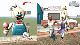 Franklin Fight Ice Scream Man in Indian Bike Driving 3D