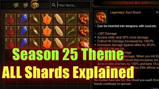 Season 25 Full Soul Shards Guide - Which to Farm, how to Upgrade & Augment!