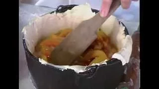 How To Cook Jack Daniels Peach Cobbler Recipe in a Dutch Oven | Peach Cobbler Recipe