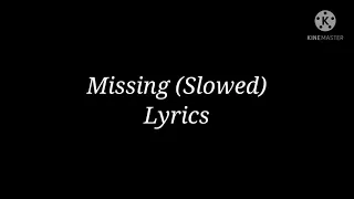 Missing-Evanescence (Slowed)(Lyrics)