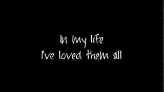 In My Life (I Love You More) with lyrics