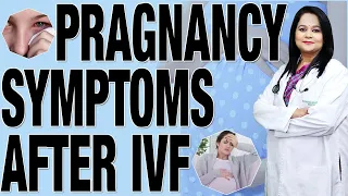 #Pragnancy Symptoms After #IVF // Symptoms of Pregnancy after IVF #Embryo Transfer