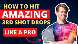 How to Hit a 3rd Shot Drop Like a Professional Pickleball Player (Ultimate Topspin Tutorial)