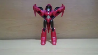 Transformers Cyberverse Scout class Windblade (Stop Motion Review)