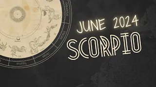 SCORPIO🤔️WHAAT! SOMEONE YOU'VE BEEN DISTANT FROM IS ABOUT TO TAKE A SUDDEN ACTION❤️JUNE 2024 TAROT