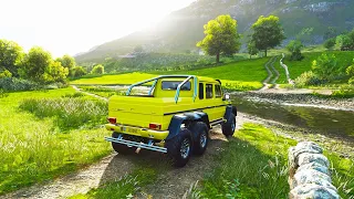 Forza Horizon 4 Mercedes Benz G 63 AMG 6x6 | Realistic Off road Gameplay |