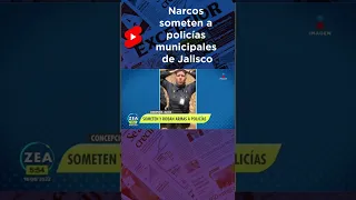 Narcos someten e interrogan a policías municipales de Jalisco