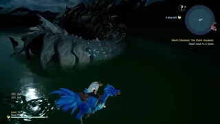 Chocobos can swim!! Final Fantasy XV