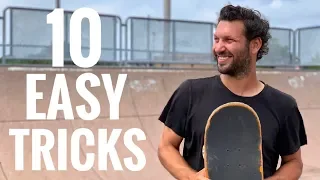 10 EASY Mini Ramp Tricks ANYONE Can Learn!