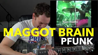 Guitar Teacher REACTS: MAGGOT BRAIN - Parliament Funkadelic Feat. Eddie Hazel & Dennis Chambers LIVE