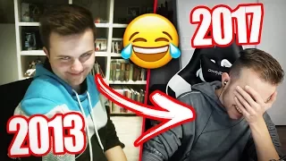 Mein ERSTES + PEINLICHSTES VIDEO auf YOUTUBE 😂😂(Reaction)