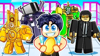 I Spent $100,000 For EVERY GODLY UNIT In SKIBIDI TOWER DEFENSE! (Roblox)