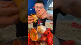 Amazing Eat Seafood Lobster, Crab, Octopus, Giant Snail, Precious Seafood🦐🦀🦑Funny Moments 160