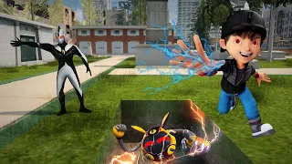 OCHOBOT MATI😵 BOBOIBOY MARAH BESAR DAN MENJADI ULTRAMAN HITAM😱 GTA ULTRAMAN LUCU🤣