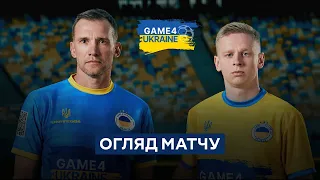 Game4Ukraine. Charity match in support of Ukraine. Highlights. 08/05/2023. Football