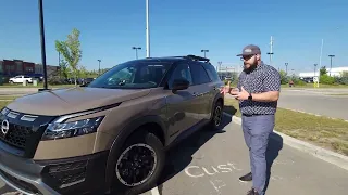 Sneak Peak of the 2023 Nissan Pathfinder Rock Creek by Matt at Cochrane Nissan