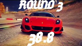 38:888 | Final Round 3 [Time Travel] - 1⭐ 599XX Evo - Asphalt 9