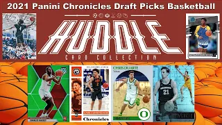 FIRST LOOK!! 2021 Panini Chronicles Draft Picks Basketball MEGA BOX Retail Review. Autograph