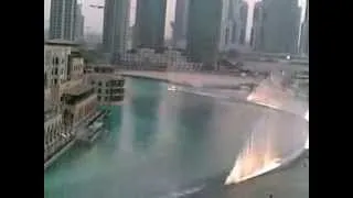 Дубаи Фонтан красивая музыка