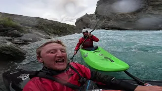 Nevis Bluff Kayaking Raw GoPro New Zealand