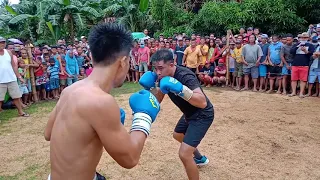 pusta 40K recudo Vs masbate city boxing sa bukid