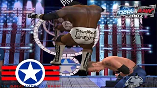 WWE Booker T vs Christian The Great American Bash 2005 | SmackDown vs Raw 2007 PlayStation 2 PCSX2