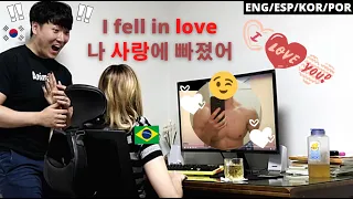 [AMWF]Making my Korean Husband Jealous Prank *He got so sad!!*