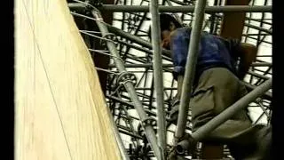 Bau der Schlosssimulation 1993 im Film