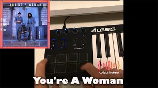 You're A Woman synth cover [Tribute to Bad Boys Blue] #shorts