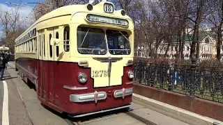 Парад Трамваев в Москве 2017.