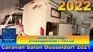 2022 Carthago C-Compactline I 143 LE Interior Exterior Walkaround Caravan Salon Düsseldorf 2021