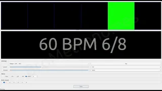 BroMetronome 60 BPM 6/8