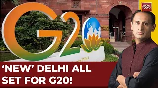 NewsTrack With Rahul Kanwal: Indian Capital Ready To Host World Leaders | Namaste G20