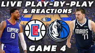 Los Angeles Clippers vs Dallas Mavericks | Live Play-By-Play & Reactions