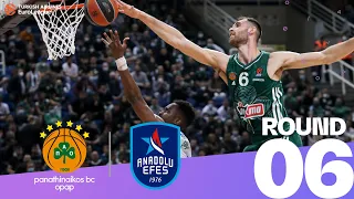 Macon makes Panathinaikos history in rout of Efes | Round 6 Highlights | Turkish Airlines EuroLeague