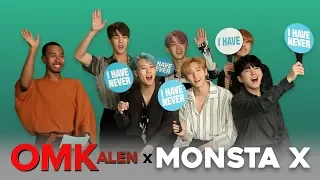 'OMKalen': MONSTA X Plays 'Never Have I Ever'