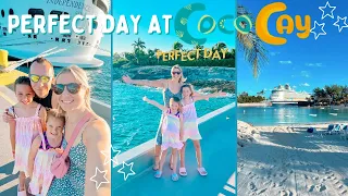 PERFECT DAY AT COCOCAY 🐠☀️🌴 tips for families, what's included, and a gorgeous evening on the ship 🚢