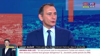 "En France, la police ne tue pas", pour Laurent Jacobelli du Rassemblement national