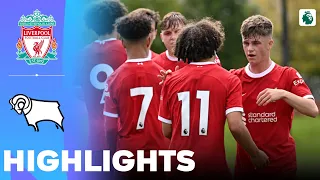 Liverpool vs Derby County | Highlights | U18 Premier League 26-08-2023