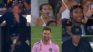 Celebrities Crazy Reactions To Messi Assist vs LAFC (Selena Gomez, Leonardo DiCaprio, Prince Harry