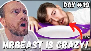 MrBEAST IS CRAZY! MrBeast I Didn’t Eat Food For 30 Days (FIRST REACTION!)