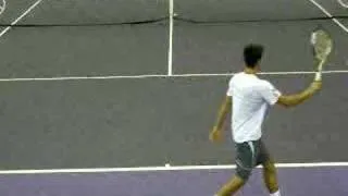 Imitaciones de Djokovic en el Masters de Madrid