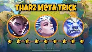 Alucard, Minotaur & Aurora Only🌟🌟🌟 | Best Trick to Spamming Tharz ! Magic chess