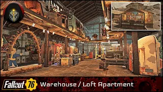 FALLOUT 76 | Warehouse / Loft Apartment Camp.