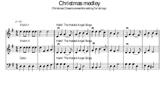 Christmas Medley - Sheet music / Partitura