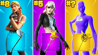 MOST TRYHARD Fortnite Skin Combo Of Each Rarity