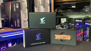 The Coolest PCIE M.2 NVMe Gen4 SSD by Gigabyte Aorus