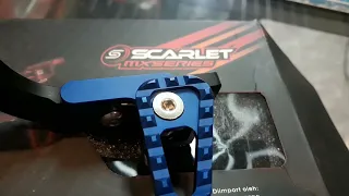 Pedal rem SCARLET,obat ganteng motornya gan...yamaha wr155